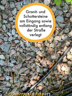 Granit Schottersteine