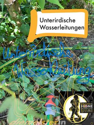 Unterirdische Wasserleitungen